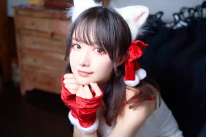 Shika小鹿鹿《圣诞四套合集》主题写真：42张全套美图