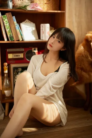Shika小鹿鹿《鹳鸟踟蹰》主题写真：40张全套美图