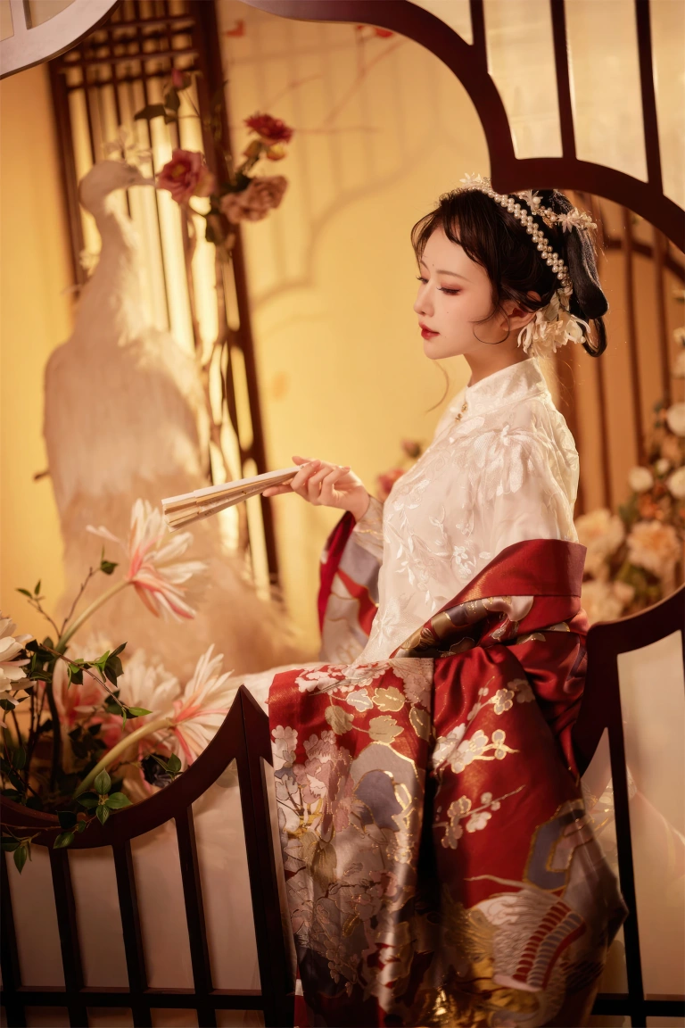 Shika小鹿鹿《大明富贵花》主题写真：11张全套美图