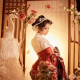 Shika小鹿鹿《大明富贵花》主题写真：11张全套美图