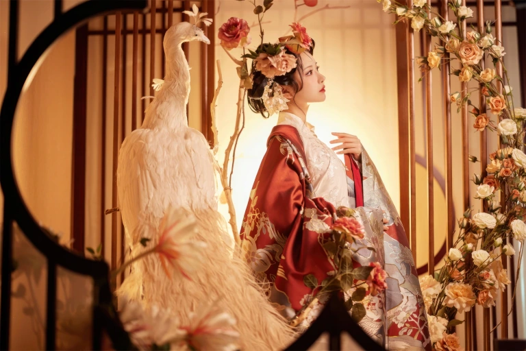 Shika小鹿鹿《大明富贵花》主题写真：11张全套美图