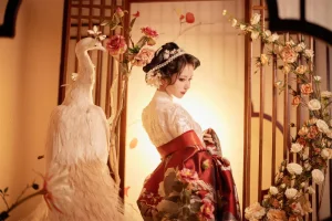 Shika小鹿鹿《大明富贵花》主题写真：11张全套美图