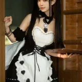 Shika小鹿鹿《能代女仆》主题写真：44张全套美图