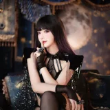Shika小鹿鹿《万圣节魅魔》主题写真：13张全套美图