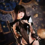 Shika小鹿鹿《万圣节魅魔》主题写真：13张全套美图