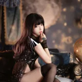Shika小鹿鹿《万圣节魅魔》主题写真：13张全套美图