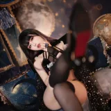 Shika小鹿鹿《万圣节魅魔》主题写真：13张全套美图