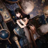 Shika小鹿鹿《万圣节魅魔》主题写真：13张全套美图
