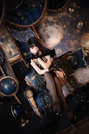 Shika小鹿鹿《万圣节魅魔》主题写真：13张全套美图