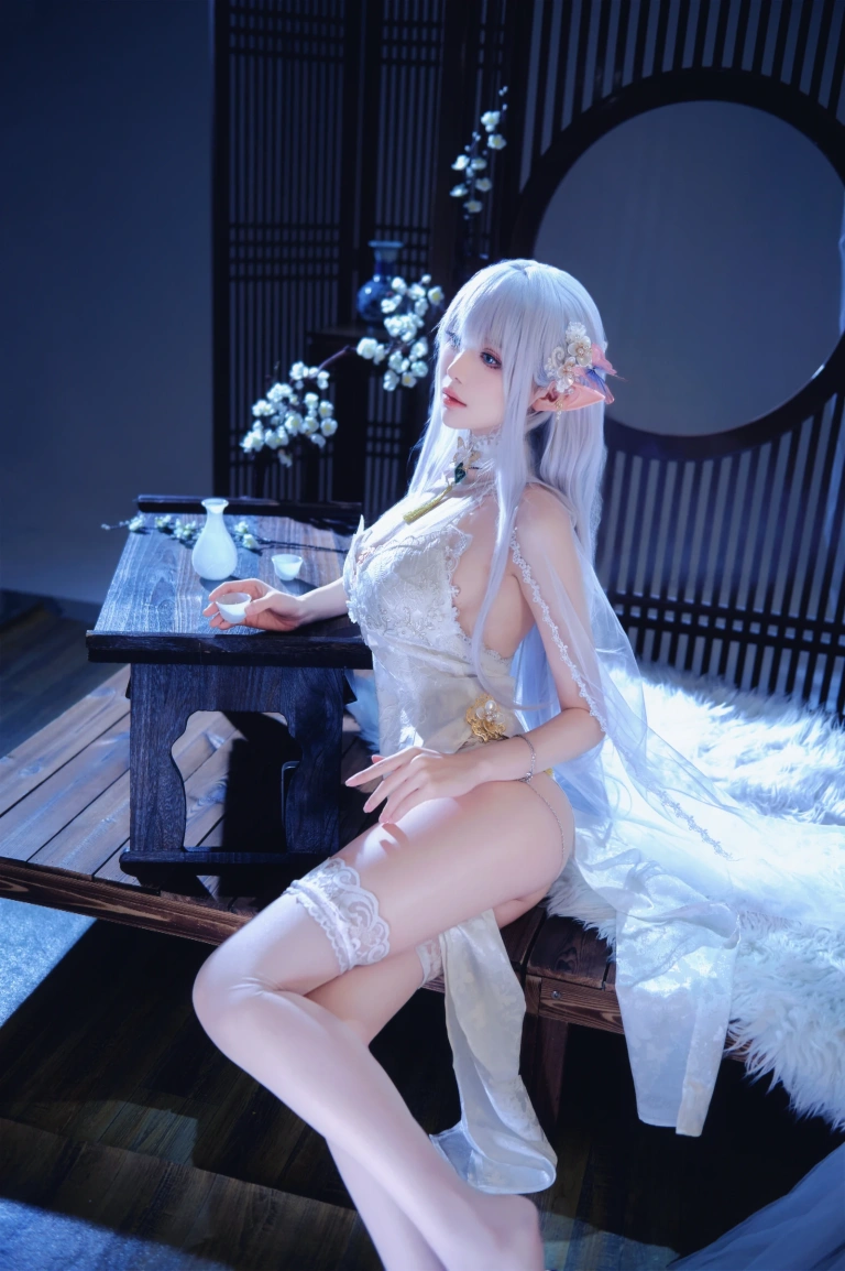 Shika小鹿鹿《碧蓝航线阿尔比恩》主题写真：40张全套美图
