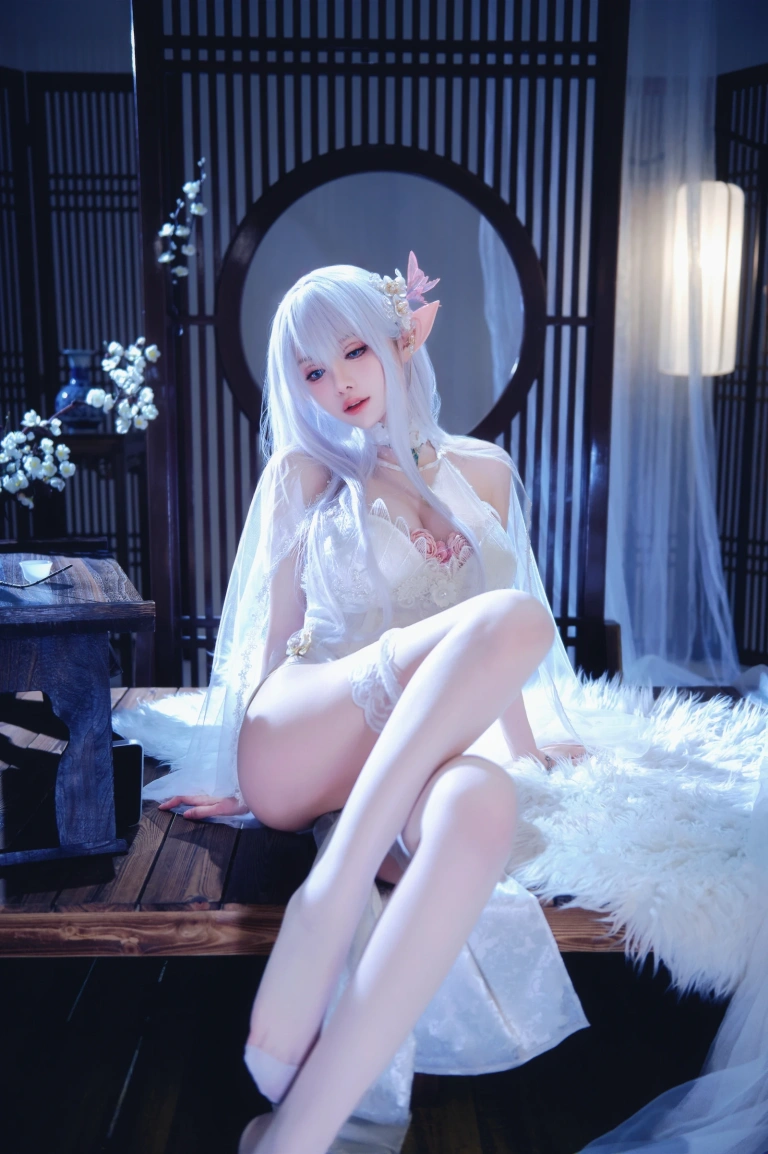 Shika小鹿鹿《碧蓝航线阿尔比恩》主题写真：40张全套美图