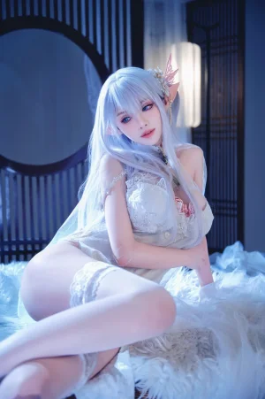 Shika小鹿鹿《碧蓝航线阿尔比恩》主题写真：40张全套美图