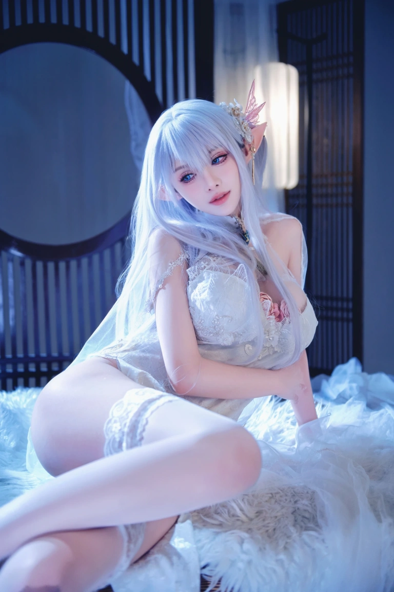Shika小鹿鹿《碧蓝航线阿尔比恩》主题写真：40张全套美图