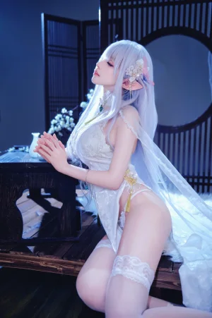 Shika小鹿鹿《碧蓝航线阿尔比恩》主题写真：40张全套美图