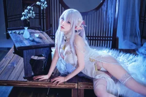 Shika小鹿鹿《碧蓝航线阿尔比恩》主题写真：40张全套美图
