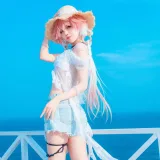 Shika小鹿鹿《鸣潮 长离同人》主题写真：22张全套美图