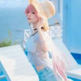 Shika小鹿鹿《鸣潮 长离同人》主题写真：22张全套美图