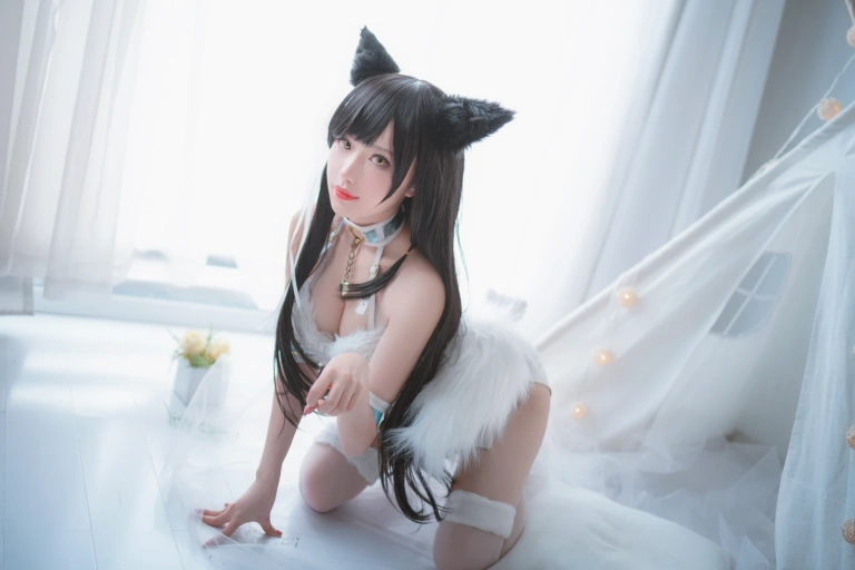 Shika小鹿鹿《爱宕 同人福利》主题写真：30张全套美图