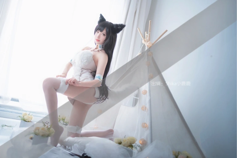 Shika小鹿鹿《爱宕 同人福利》主题写真：30张全套美图