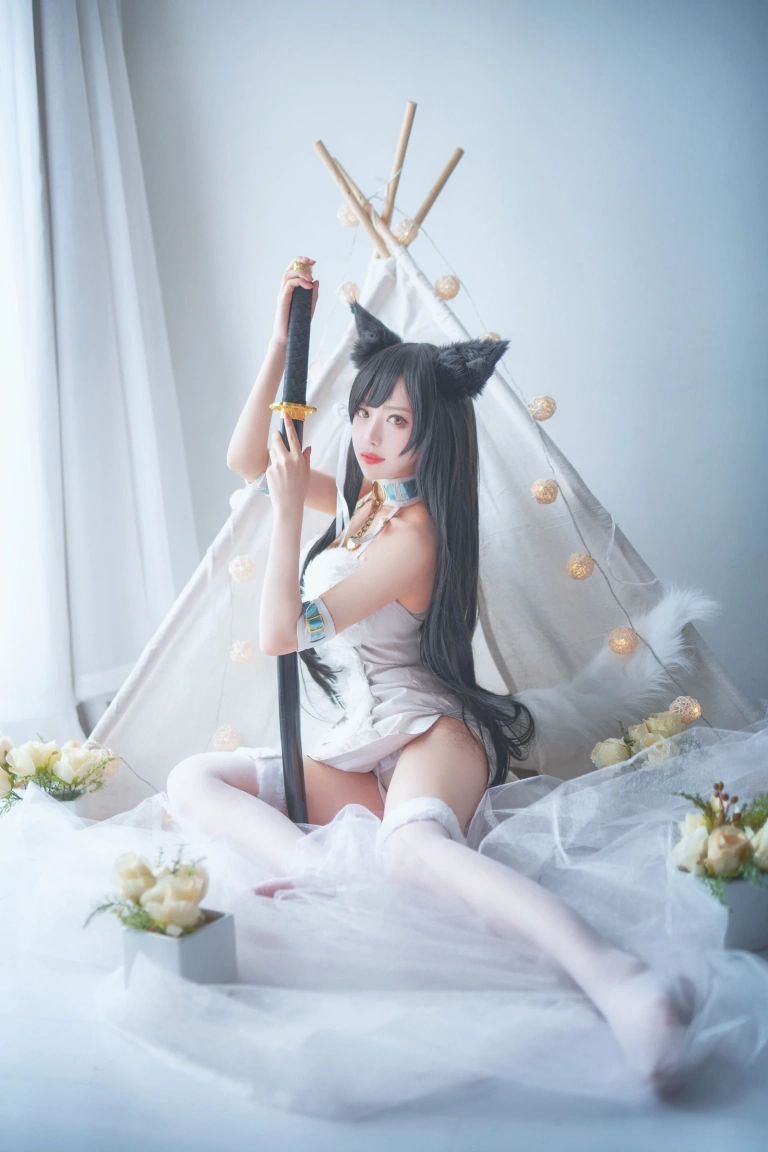 Shika小鹿鹿《爱宕 同人福利》主题写真：30张全套美图