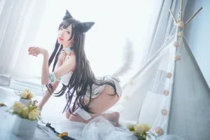 Shika小鹿鹿《爱宕 同人福利》主题写真：30张全套美图