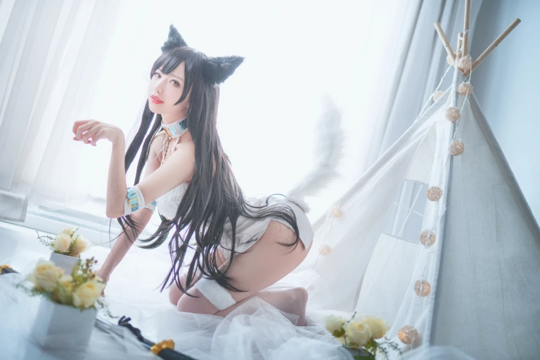 Shika小鹿鹿《爱宕 同人福利》主题写真：30张全套美图
