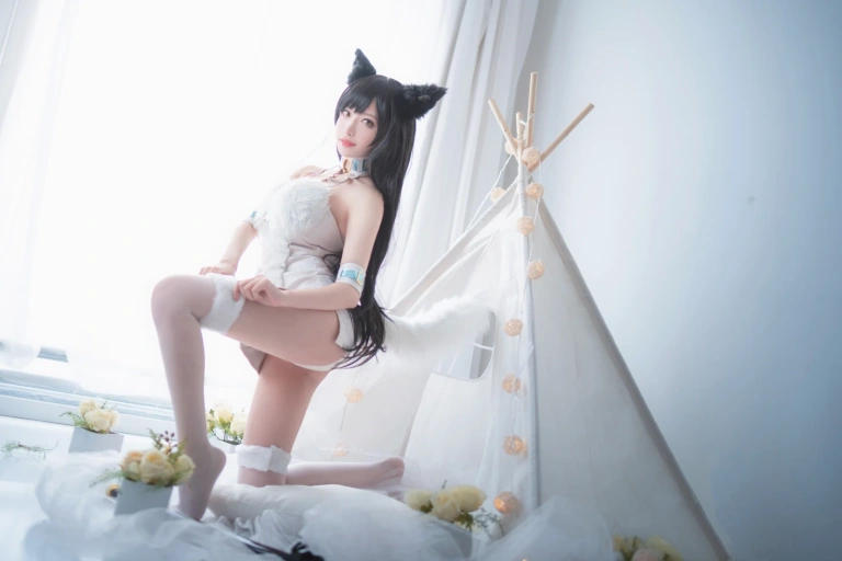 Shika小鹿鹿《爱宕 同人福利》主题写真：30张全套美图