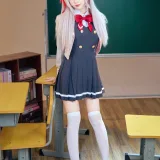 Shika小鹿鹿《邻座艾莉同学》主题写真：38张全套美图，含2个视频