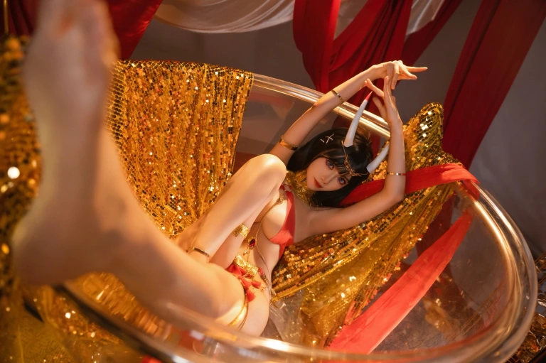 Shika小鹿鹿《能代舞娘》主题写真：31张全套美图