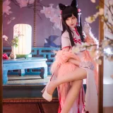 Shika小鹿鹿《爱宕旗袍》主题写真：30张全套美图