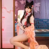 Shika小鹿鹿《爱宕旗袍》主题写真：30张全套美图