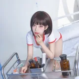Shika小鹿鹿《保健室》主题写真：12张全套美图