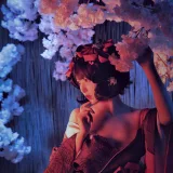 Shika小鹿鹿《北斋和服》主题写真：14张全套美图