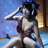Shika小鹿鹿《北斋泳装》主题写真：21张全套美图