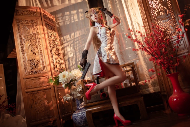 Shika小鹿鹿《蜂糖花》主题写真：20张全套美图