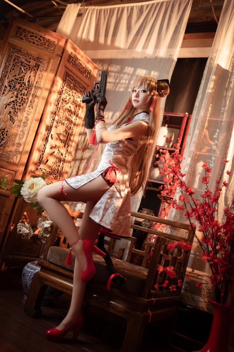 Shika小鹿鹿《蜂糖花》主题写真：20张全套美图