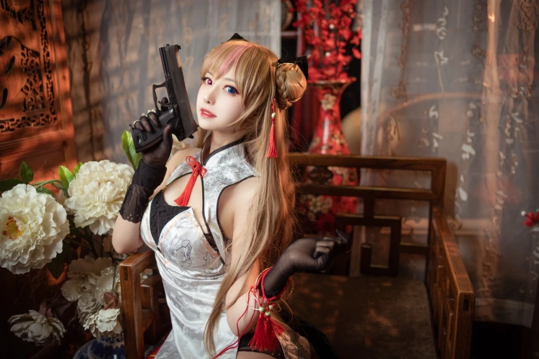 Shika小鹿鹿《蜂糖花》主题写真：20张全套美图