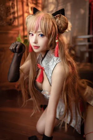 Shika小鹿鹿《蜂糖花》主题写真：20张全套美图
