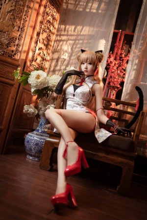 Shika小鹿鹿《蜂糖花》主题写真：20张全套美图