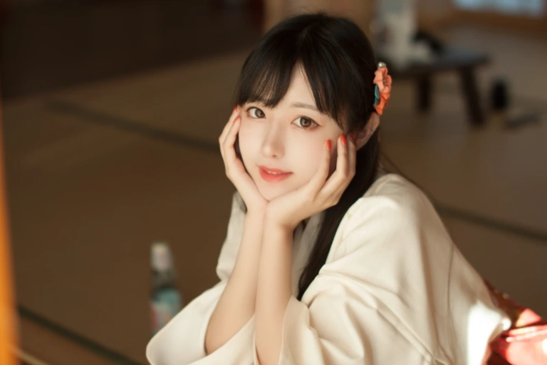 Shika小鹿鹿《和服》主题写真：19张全套美图