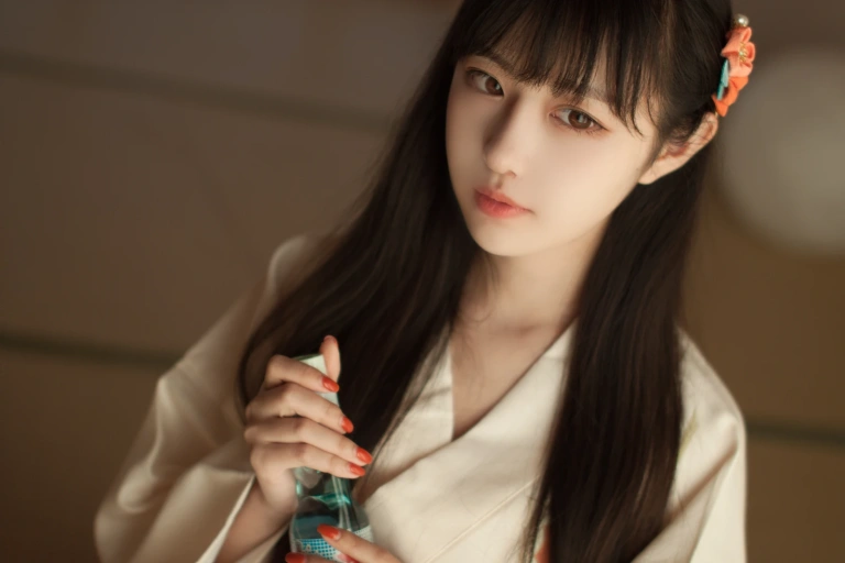 Shika小鹿鹿《和服》主题写真：19张全套美图