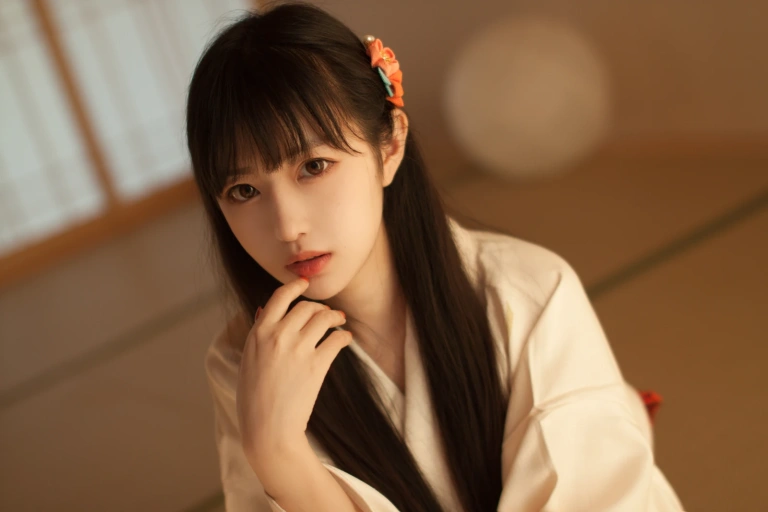Shika小鹿鹿《和服》主题写真：19张全套美图
