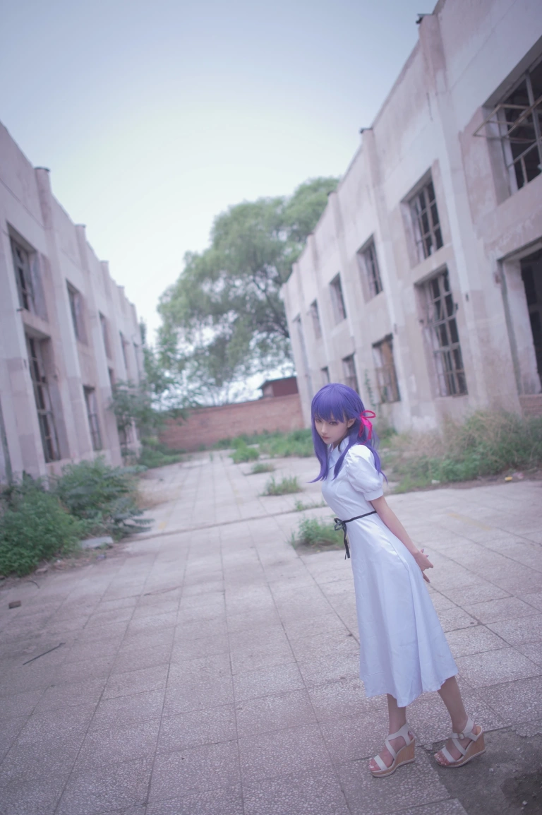 Shika小鹿鹿《间桐樱 HF》主题写真：15张全套美图