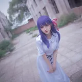 Shika小鹿鹿《间桐樱 HF》主题写真：15张全套美图