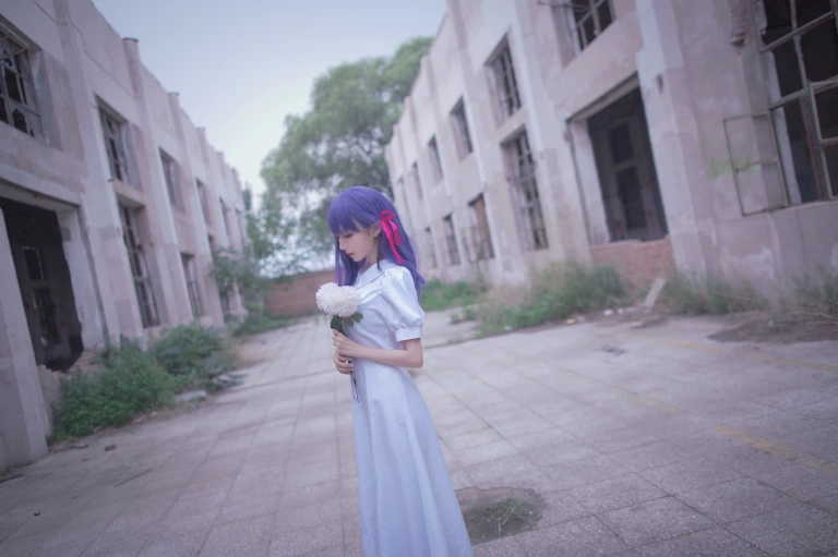 Shika小鹿鹿《间桐樱 HF》主题写真：15张全套美图
