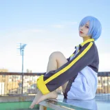 Shika小鹿鹿《蕾姆天台》主题写真：12张全套美图