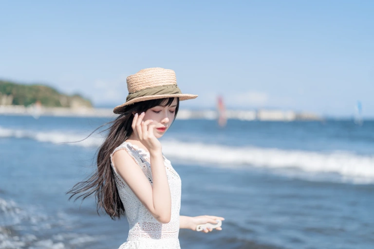 Shika小鹿鹿《镰仓江之岛（旅拍）》主题写真：29张全套美图