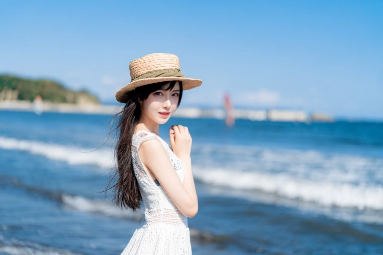 Shika小鹿鹿《镰仓江之岛（旅拍）》主题写真：29张全套美图