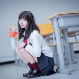 Shika小鹿鹿《六花》主题写真：10张全套美图