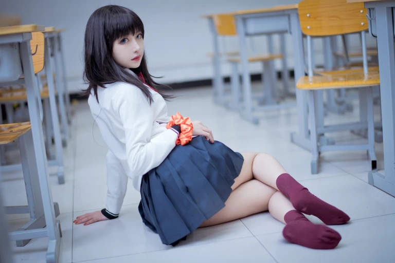 Shika小鹿鹿《六花》主题写真：10张全套美图